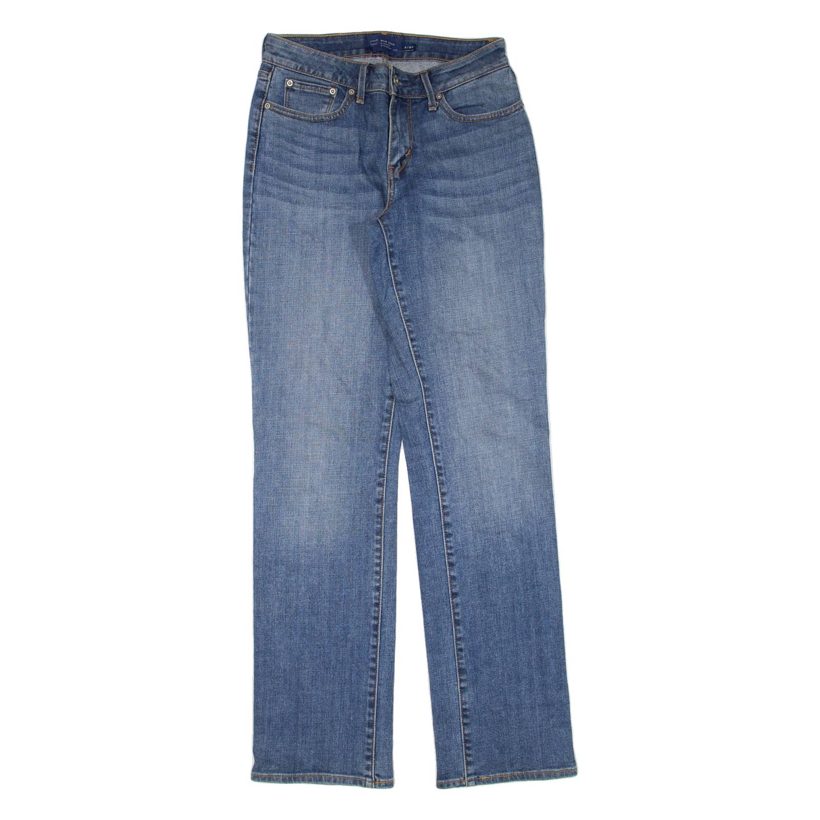 LEVI'S Womens Jeans Blue Classic Straight W27 L31