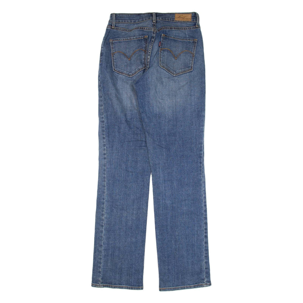 LEVI'S Womens Jeans Blue Classic Straight W27 L31