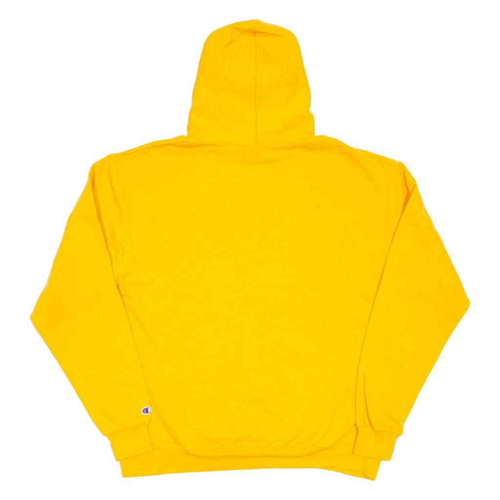 CHAMPION Jackson Track & Field Mens Yellow Hoodie USA XL