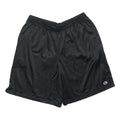 CHAMPION Mens Black Casual Shorts L W32 Polyester Blend Sportswear