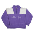 Active Sport Womens Sweatshirt Purple 1/4 Zip L