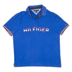 TOMMY HILFIGER Womens Polo Shirt Blue L
