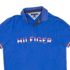 TOMMY HILFIGER Womens Polo Shirt Blue L