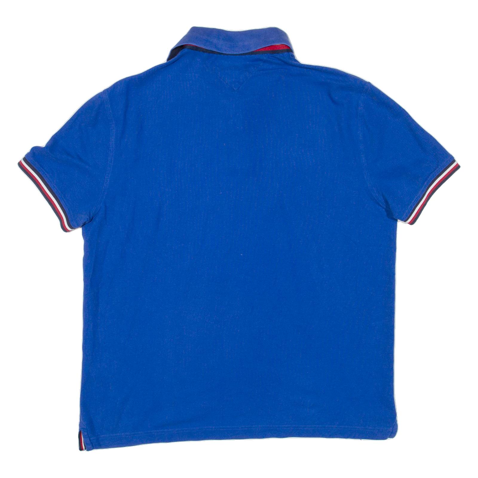 TOMMY HILFIGER Womens Polo Shirt Blue L