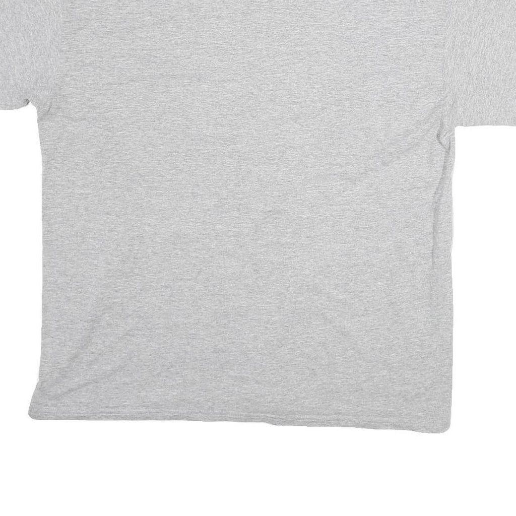 Mens Grey Cotton University Of Evansville Graphic T-Shirt L Short Sleeve Crew