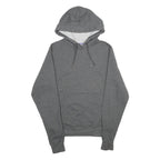 CHAMPION Mens Grey Hoodie XS Cotton Blend Pullover Sweatshirt Drawstring Hood