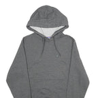 CHAMPION Mens Grey Hoodie XS Cotton Blend Pullover Sweatshirt Drawstring Hood