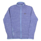 PATAGONIA Womens Purple Jacket S Polyester Zip Performance Casual