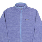 PATAGONIA Womens Purple Jacket S Polyester Zip Performance Casual