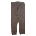 ANTONY MORATO Womens Cotton Blend Brown Slim Tapered Trousers W32 L30