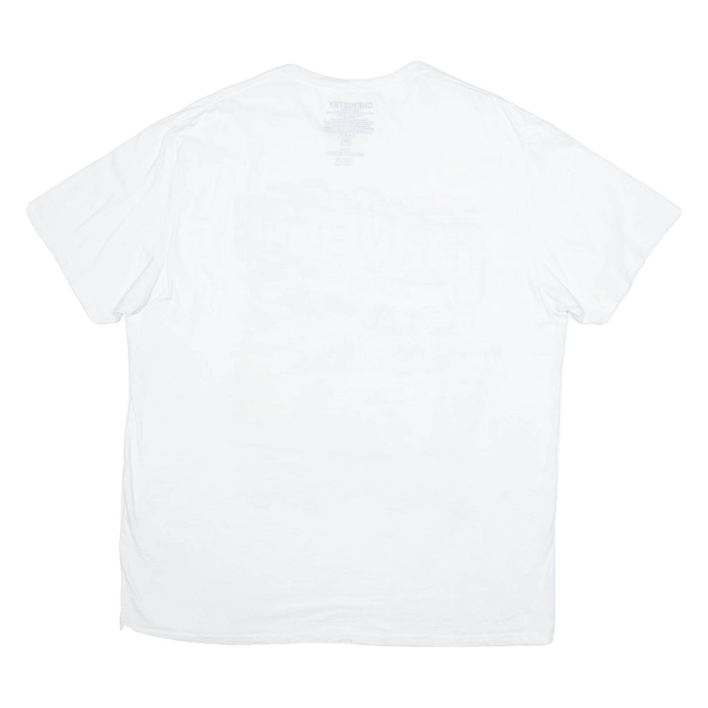 CHEMISTRY Corvette Mens T-Shirt White USA XL