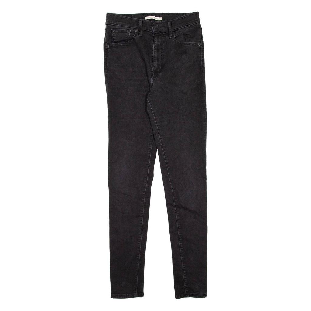 LEVI'S Mile High Womens Jeans Black Slim Skinny W27 L30