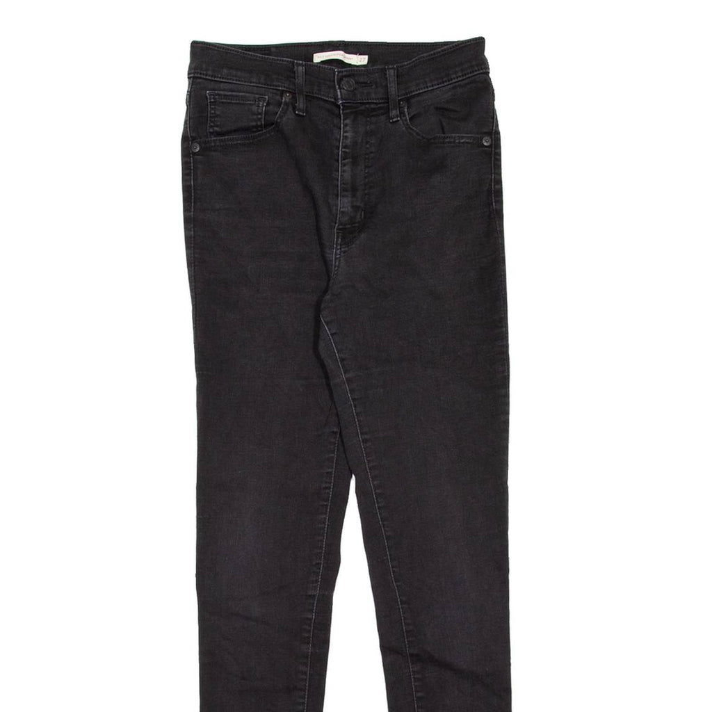 LEVI'S Mile High Womens Jeans Black Slim Skinny W27 L30