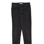 LEVI'S Mile High Womens Jeans Black Slim Skinny W27 L30