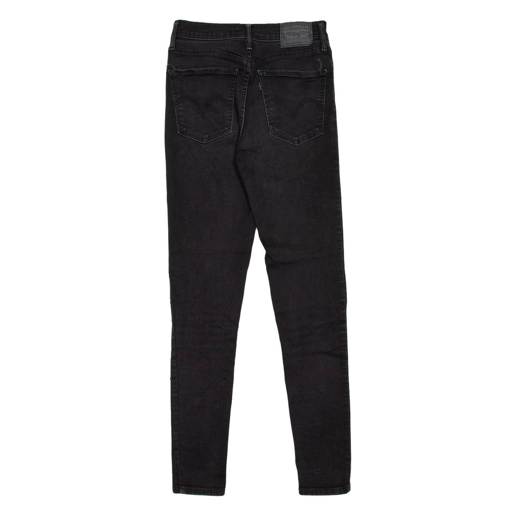 LEVI'S Mile High Womens Jeans Black Slim Skinny W27 L30