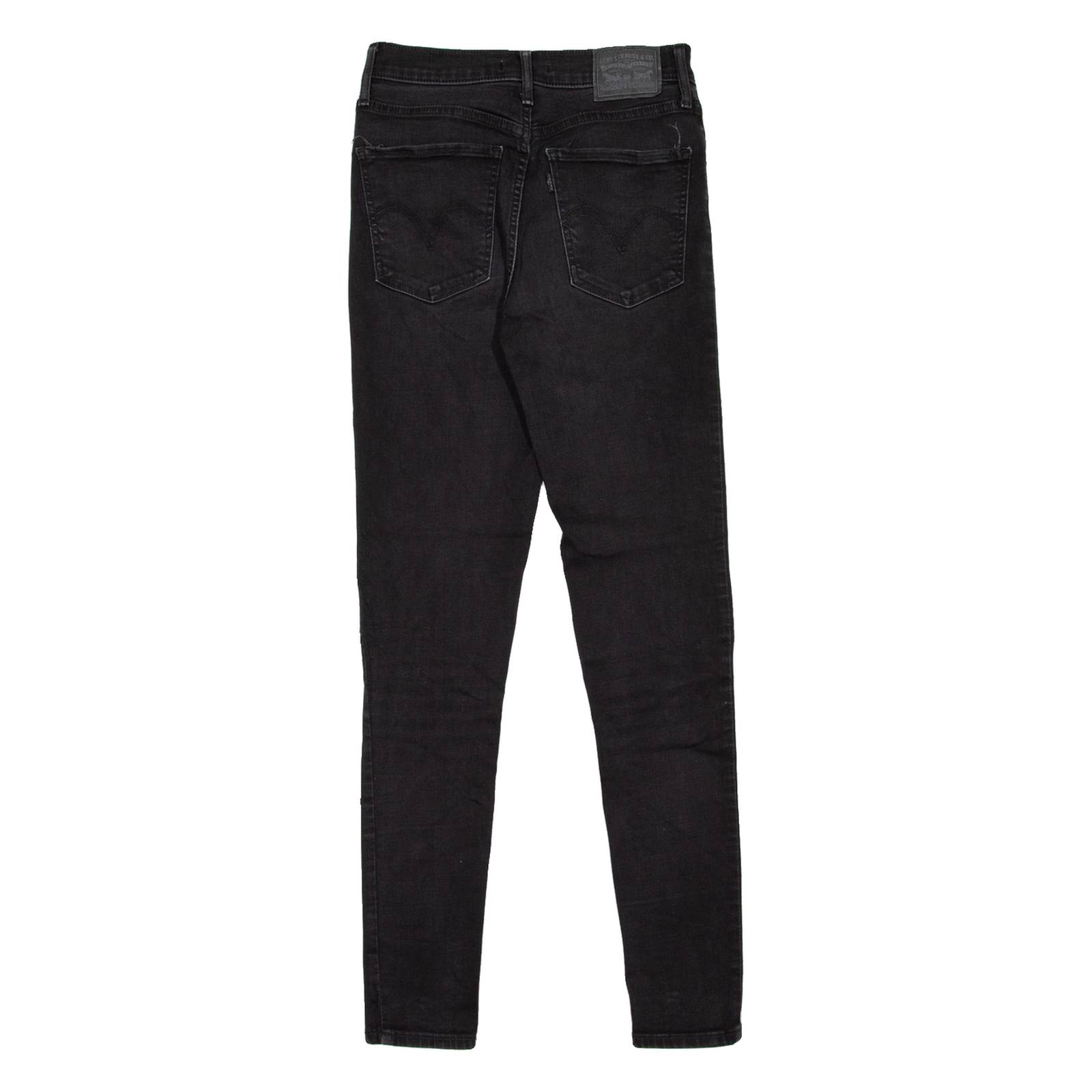 LEVI'S Mile High Womens Jeans Black Slim Skinny W27 L30