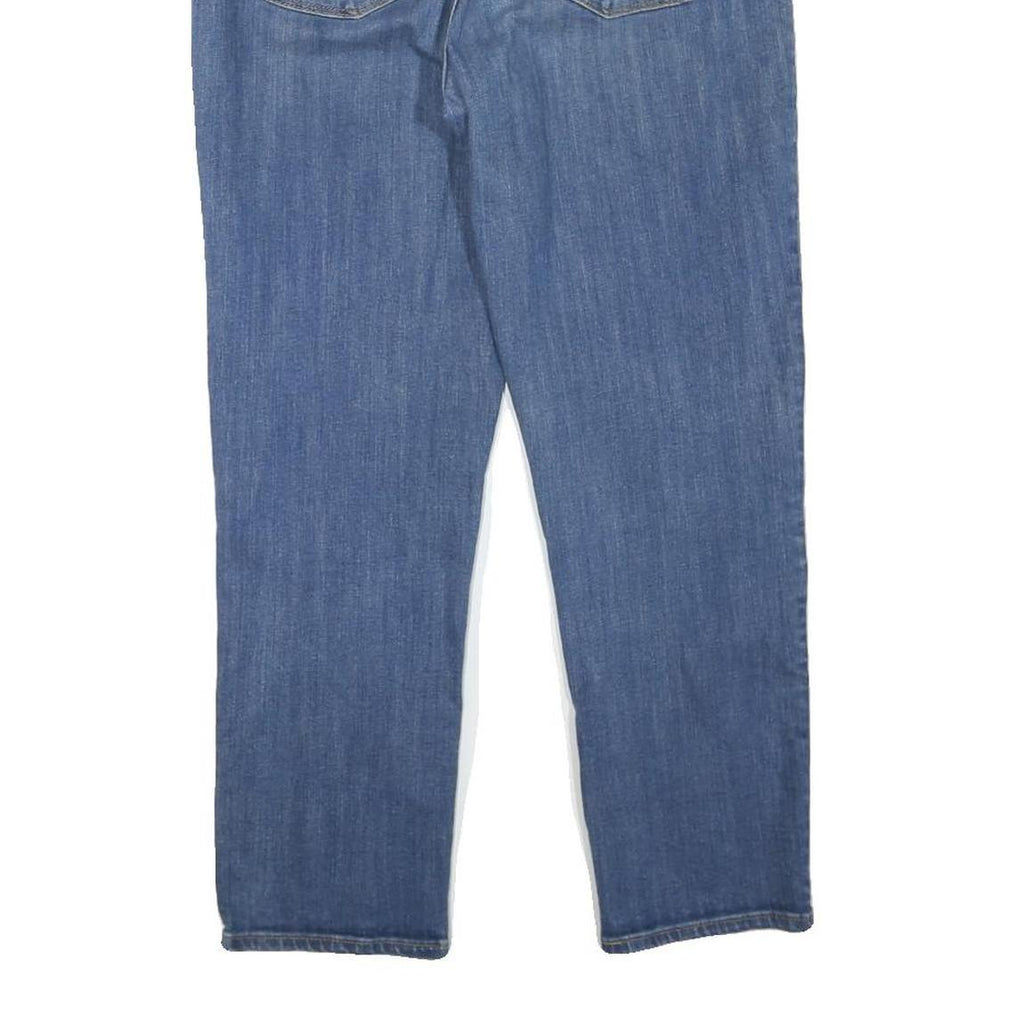 LEVI'S Womens Regular Fit Denim Jeans Blue Straight Zip W30 L25 Classic Style