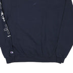 CHAMPION Mens Navy The Biggest Little Dispensary Crew Neck L Sweatshirt Cotton