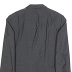 JOOP! Mens Grey Classic Jacket M Woven Plain Formal Button Closure
