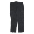 SUPERCREO Mens Black Cotton Blend Regular Cargo Trousers W32 L30 Utility Casual