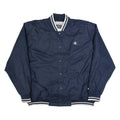 CHAMPION Mens Varsity Jacket Black USA XL