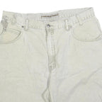 MERONA Mens Shorts Beige Casual Plain L W35 Cotton Blend