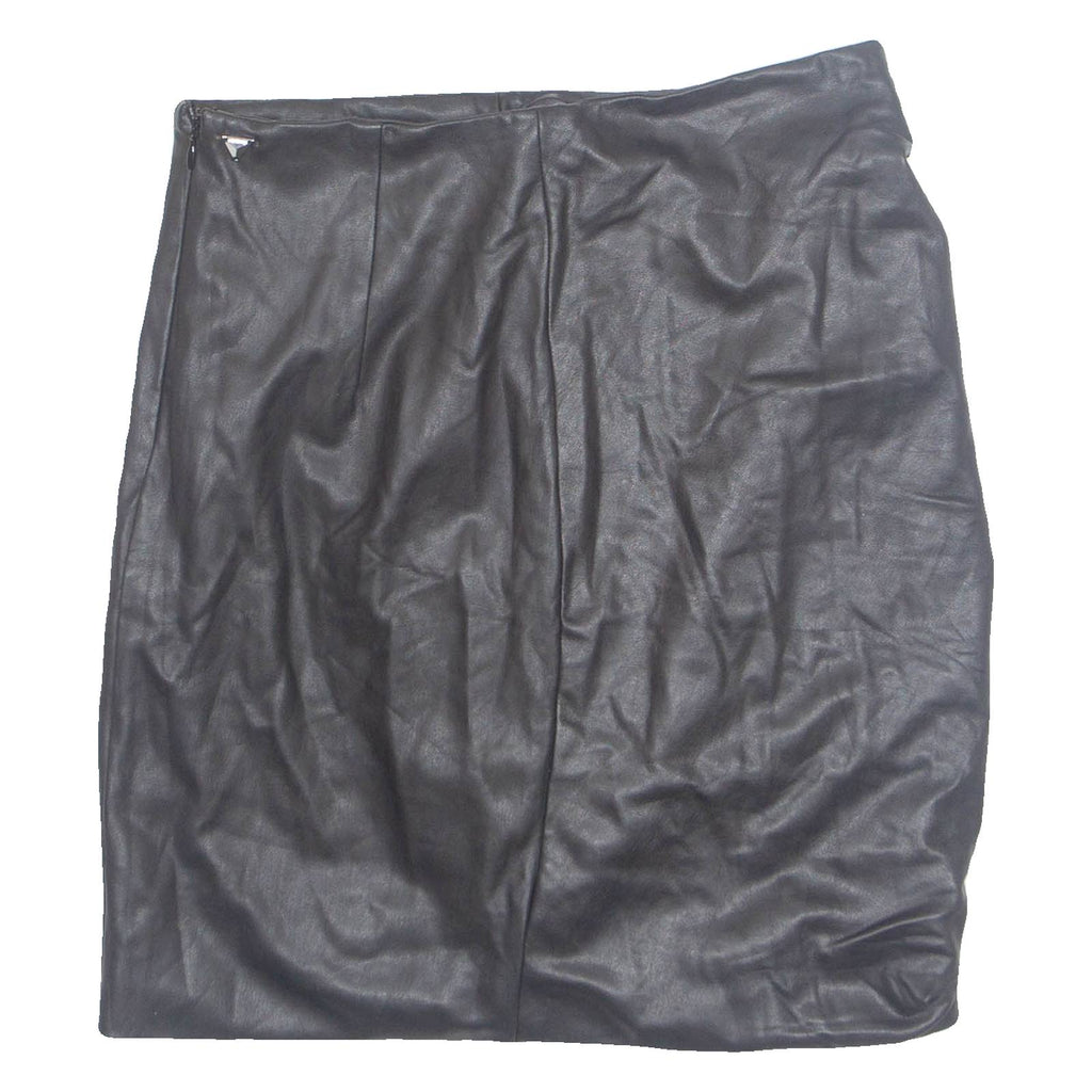 GUESS Womens Straight Skirt Black Short UK 6