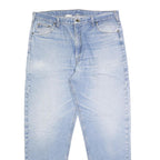 CARHARTT Mens Jeans Blue Relaxed Straight Denim Light W39 L34 Casual Workwear