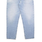 CARHARTT Mens Jeans Blue Relaxed Straight Denim Light W39 L34 Casual Workwear