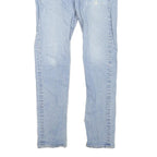 LEVI'S 512 Tapered Womens Jeans Blue Cotton Denim Light W32 L34 Regular Fit Zip