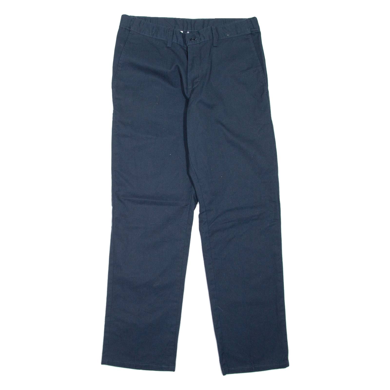 DICKIES Workwear Mens Trousers Blue Regular Tapered W30 L30