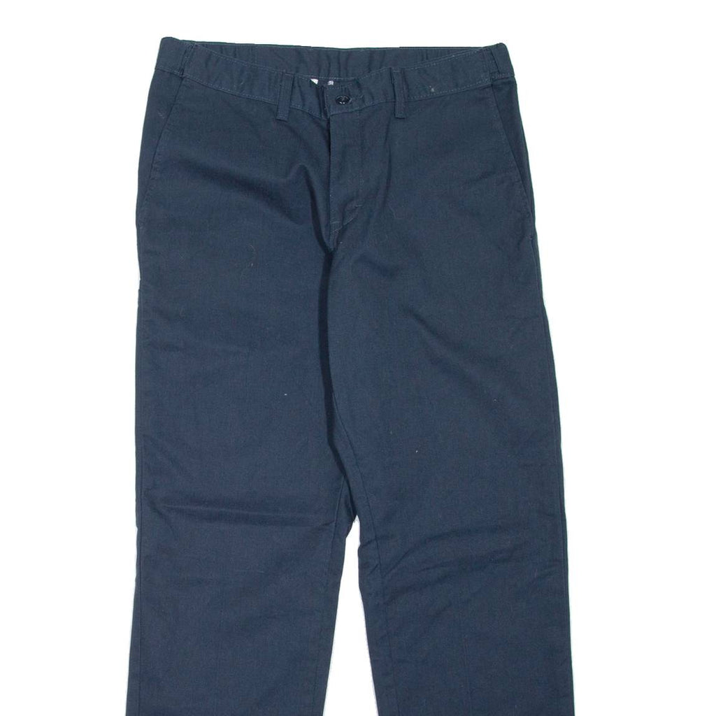 DICKIES Workwear Mens Trousers Blue Regular Tapered W30 L30