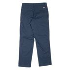 DICKIES Workwear Mens Trousers Blue Regular Tapered W30 L30