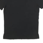 GUESS Mens Black S Logo Print T-Shirt Short Sleeve Crew Neck Casual Cotton Blend