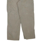 CARHARTT Mens Cotton Blend Beige Regular Fit Straight Leg Trousers W36 L30