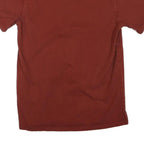 LEVI'S Mens Red S Short Sleeve Crew Neck Logo Graphic T-Shirt Cotton Blend