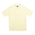 YOUR ADVANTAGE Mens Cream Cotton Blend Polo Shirt M Pistol Team Print