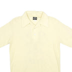 YOUR ADVANTAGE Mens Cream Cotton Blend Polo Shirt M Pistol Team Print