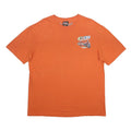 HARLEY DAVIDSON Mens Orange Orlando Florida Graphic T-Shirt XL Short Sleeve Crew