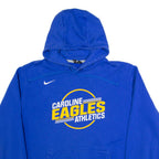 NIKE Caroline Eagles Athletics Mens Blue Hoodie USA XL