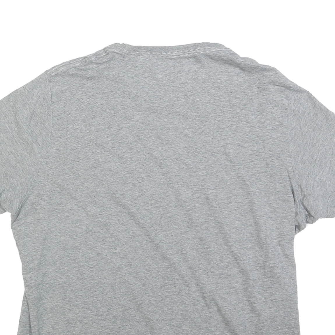 PUMA Mens Grey Athletic T-Shirt M Short Sleeve Round Neck Sports Casual