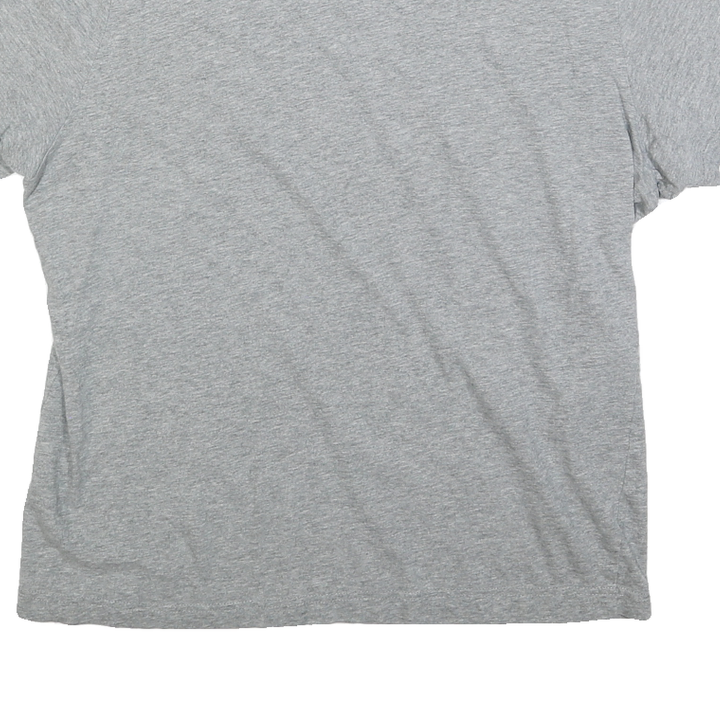 PUMA Mens Grey Athletic T-Shirt M Short Sleeve Round Neck Sports Casual