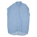 ZARA Womens Blouse Blue Collared M