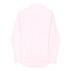 TOMMY HILFIGER Mens Pink Shirt M Cotton Blend Classic Fit Casual Button-Down
