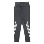 ADIDAS Womens Leggings Black & White Regular Tapered M W25 L25 Athletic