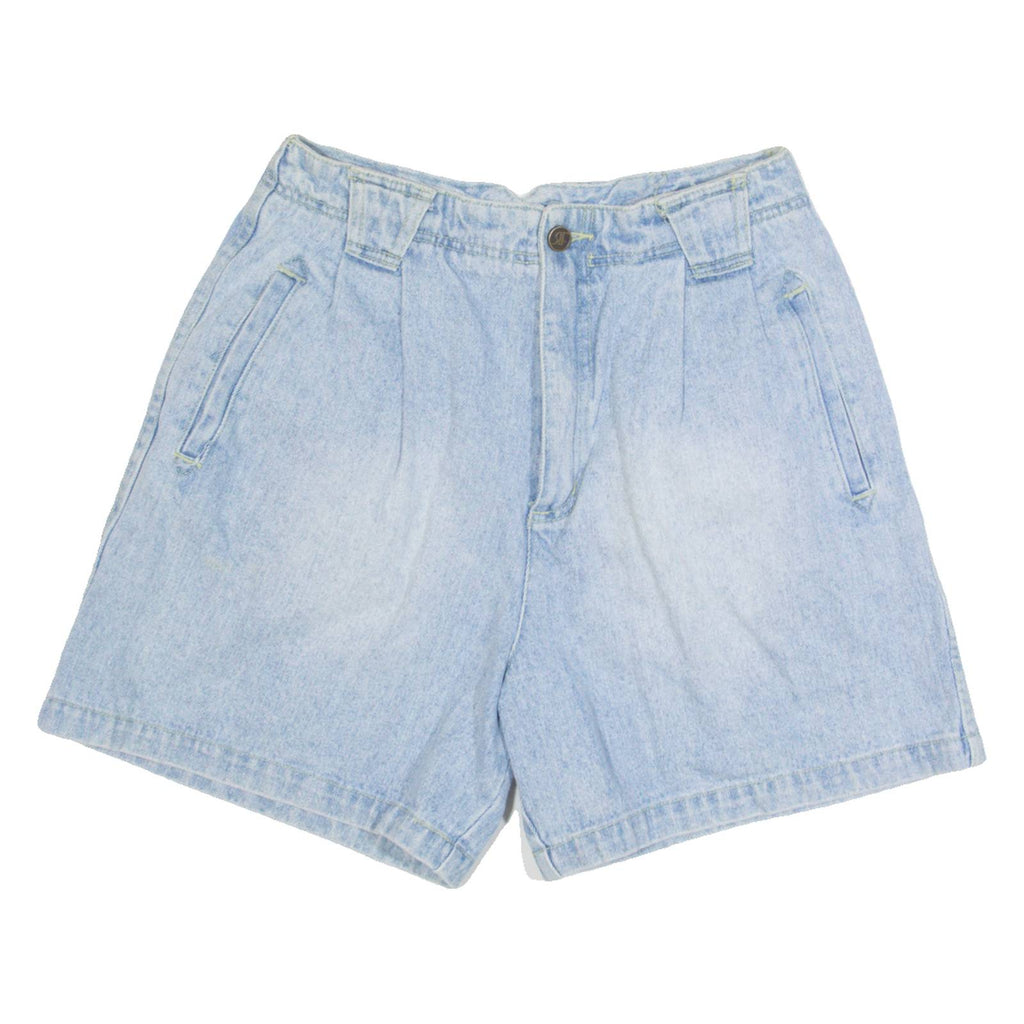 RAFAELLA Womens Denim Shorts Blue 90s S W26