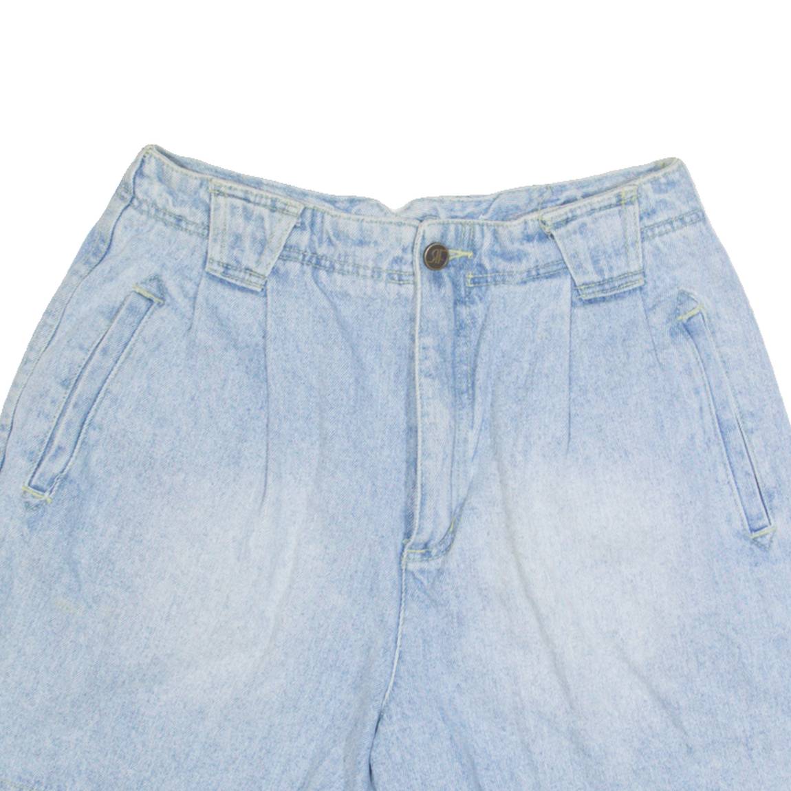 RAFAELLA Womens Denim Shorts Blue 90s S W26