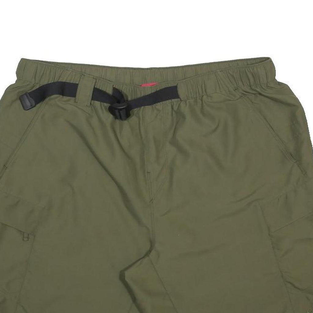 THE NORTH FACE Mens Shorts Green Casual L W36 Outdoor Lightweight