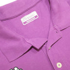 KAPPA Mens Purple Short Sleeve Plain M Polo Shirt Classic Cotton Casual