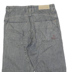 AUTHENTIC QUALITY Mens Shorts Blue Casual L W34 Cotton Blend Lightweight